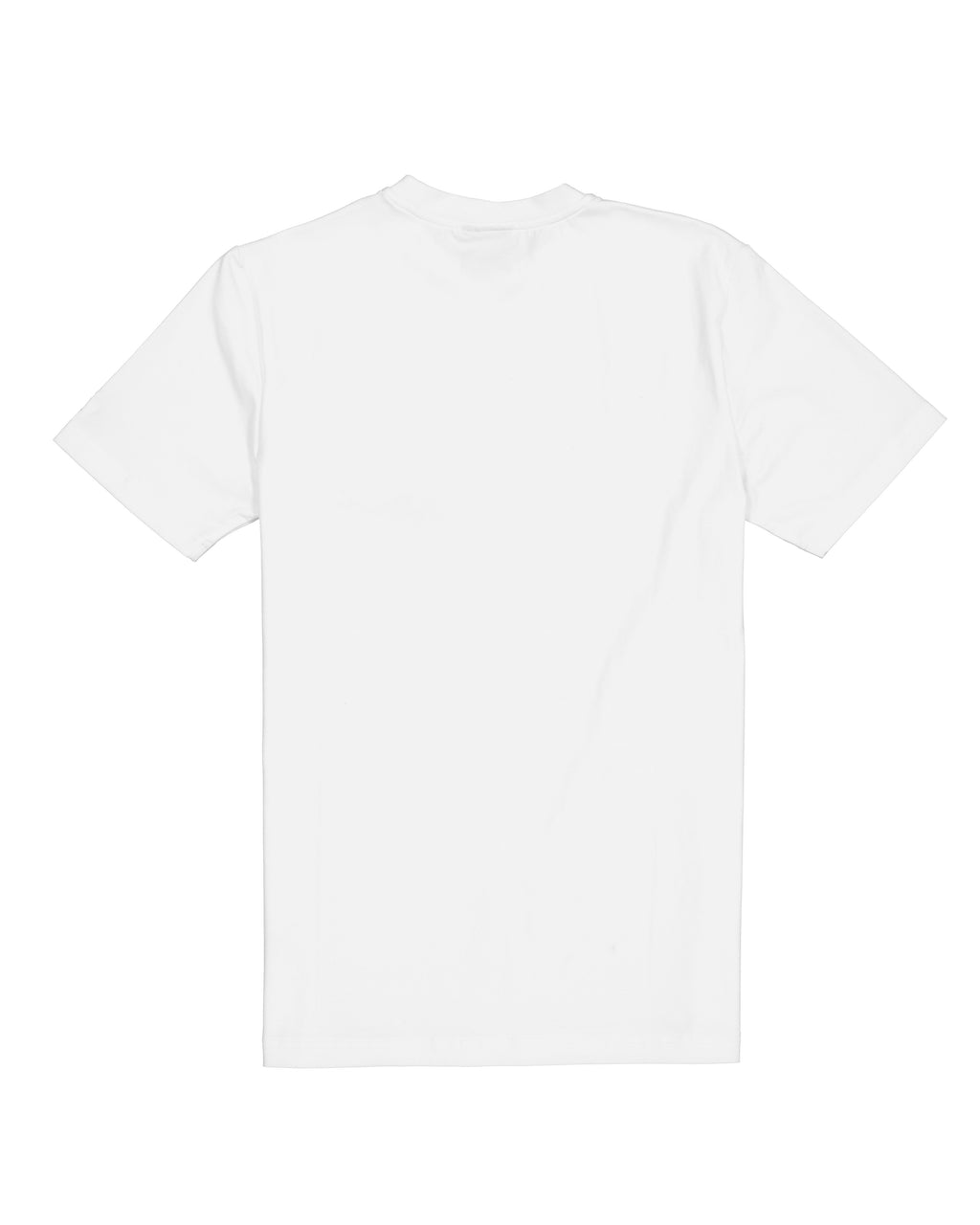 White t-shirt on a white background