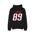 Black hoodie with 'TUCH' and number '89' on the back against a white background