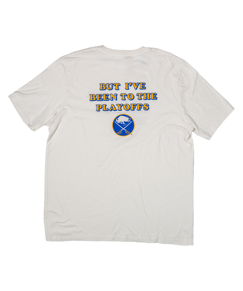 Buffalo Sabres Never Been to Heaven/Been to Playoffs T-Shirt