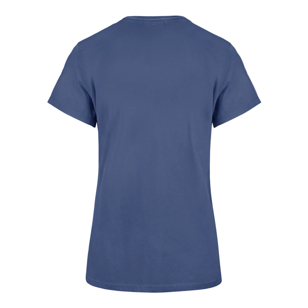 Blue t-shirt on a white background