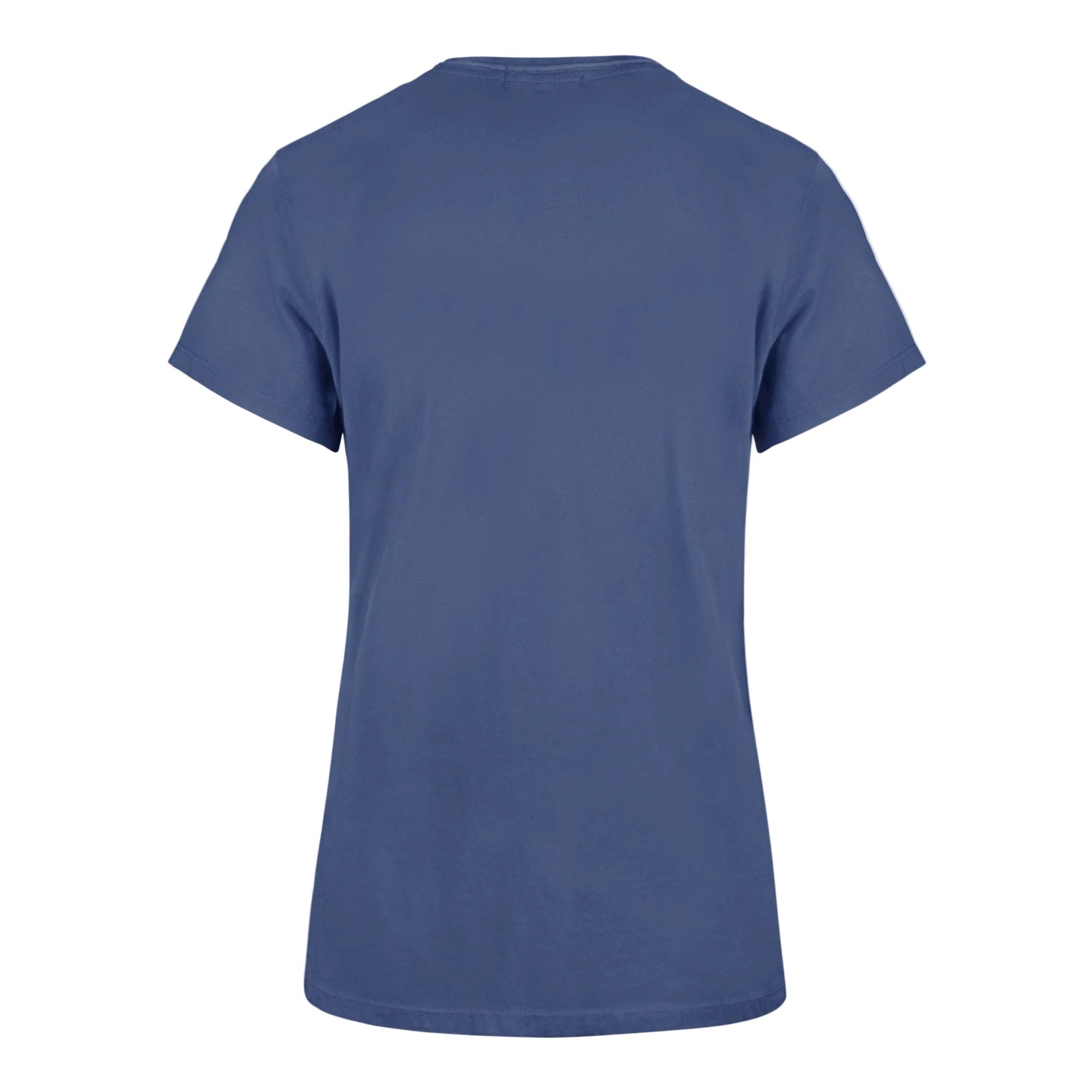 Blue t-shirt on a white background