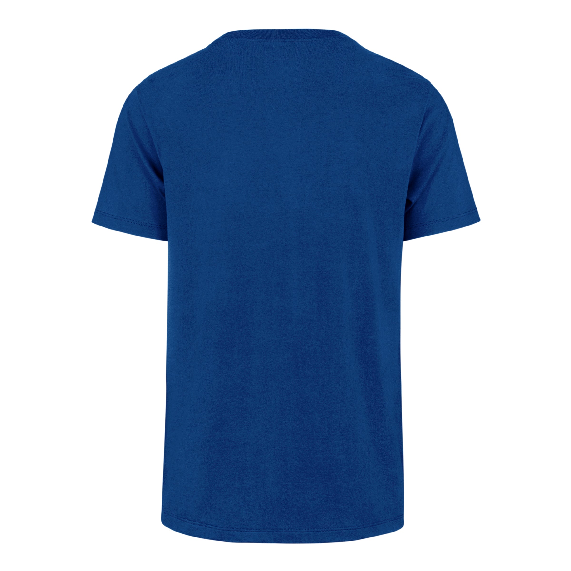 Blue t-shirt on a white background