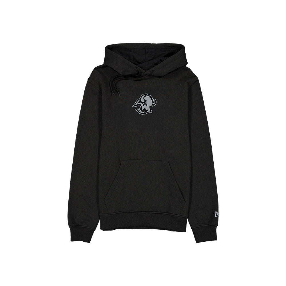 Buffalo Sabres New Era Alternate Logo Goat Head Hoodie Large Back Logo