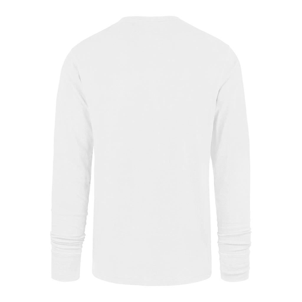 White long-sleeve shirt on a white background