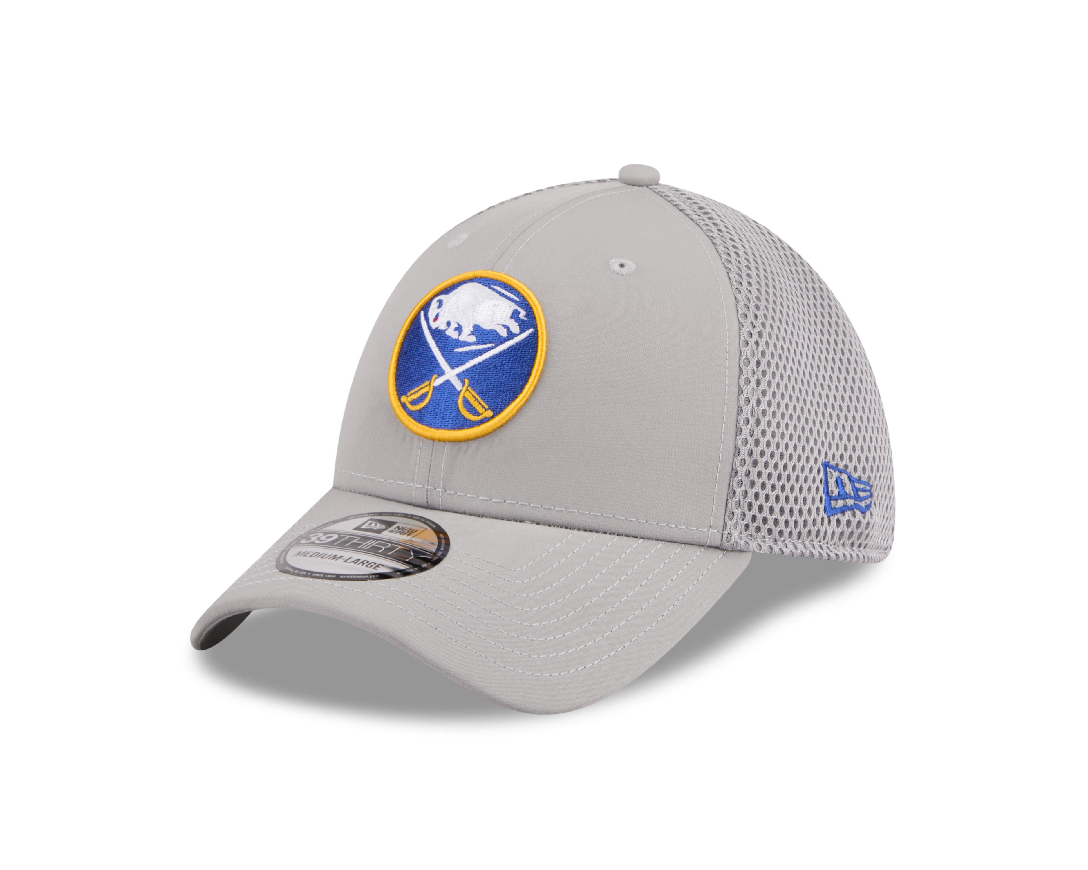 Gray cap with a logo on a white background
