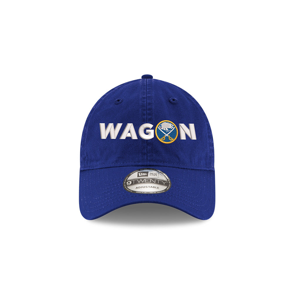 Blue cap with 'WAGON' and Buffalo Sabres logo