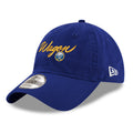 Blue cap with the word Wagin in scrip and Buffalo Sabres logo