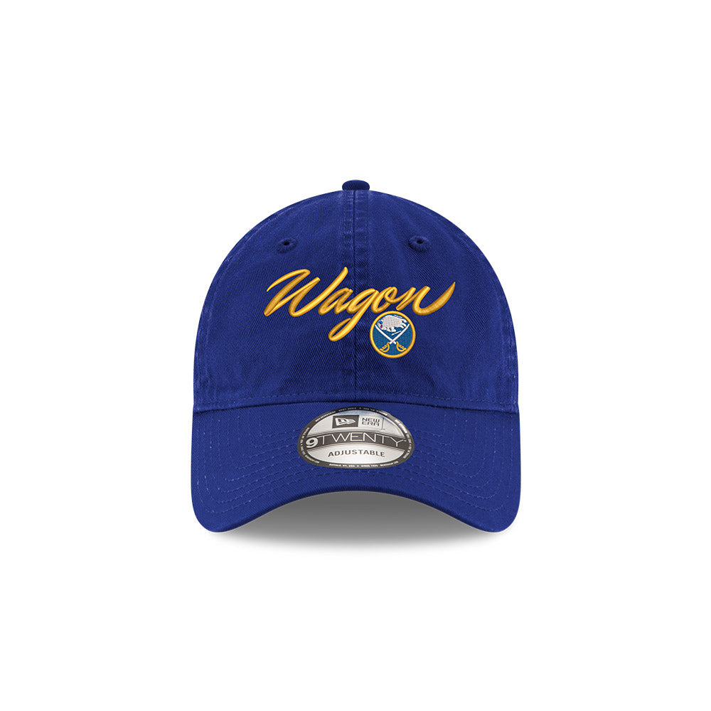 Blue cap with 'WAGON' and Buffalo Sabres logo