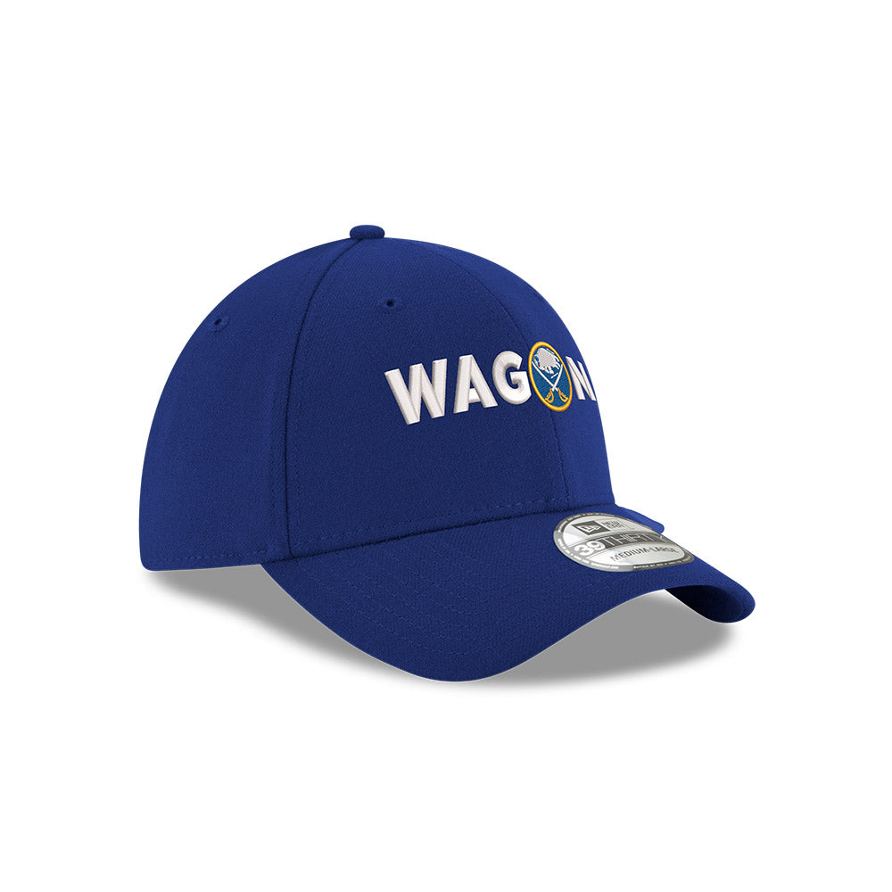 Royal Blue 'Wagon' Sabres hat in Flex Fit sizing