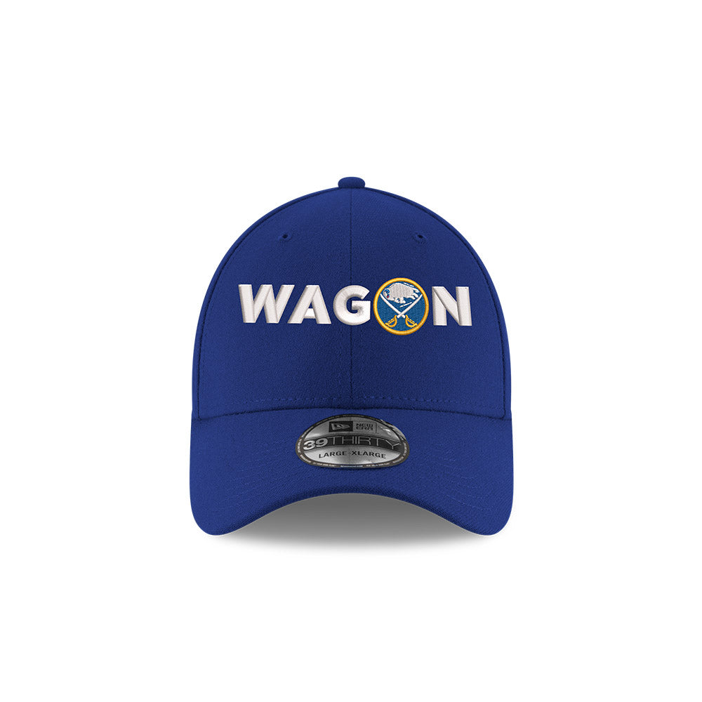 Royal blue 'Wagon" sabres hat in flex fit sizing