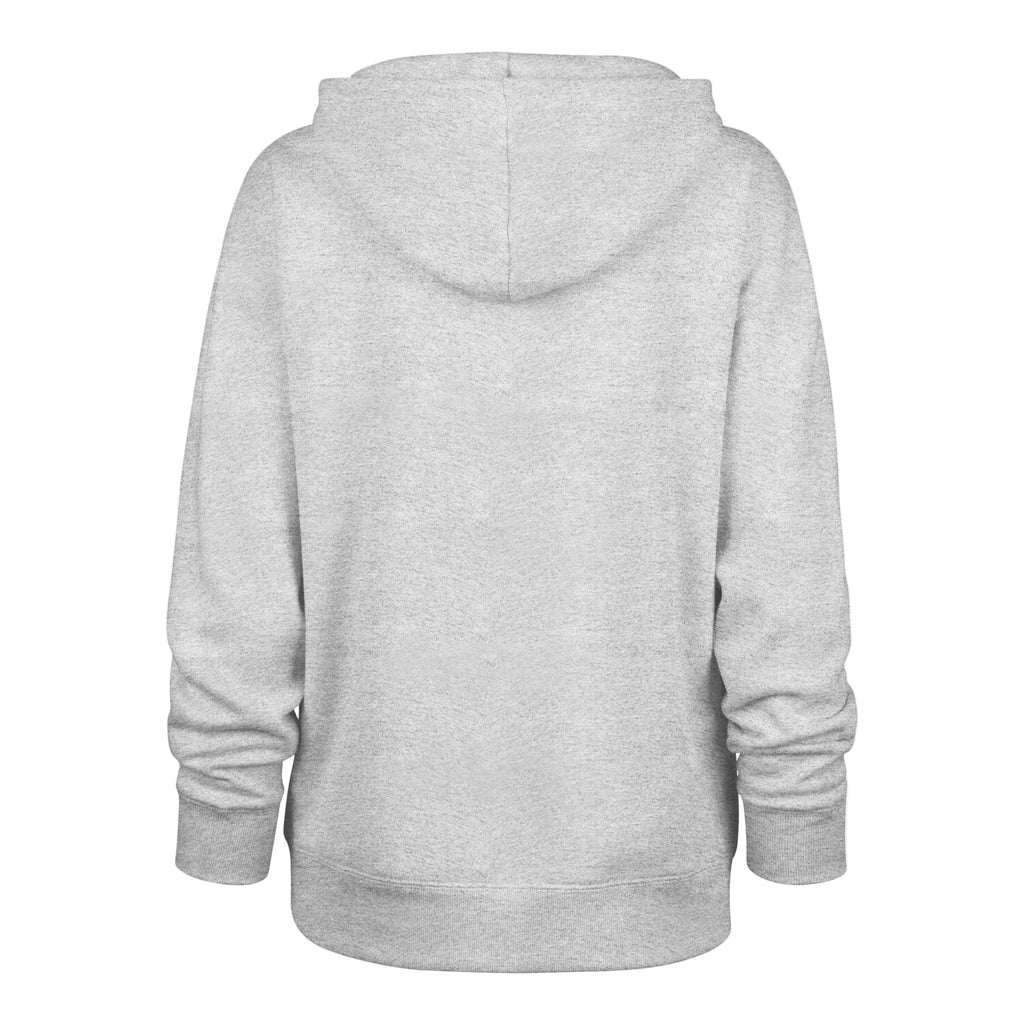Gray hoodie on a white background