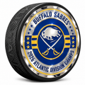 Buffalo Sabres 2026 Atlantic Division Champions Medallion Puck