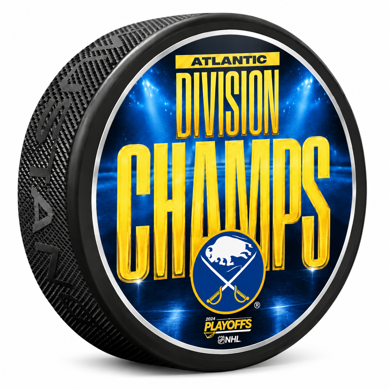 Buffalo Sabres 2026 Atlantic Division Champions Collectible Puck