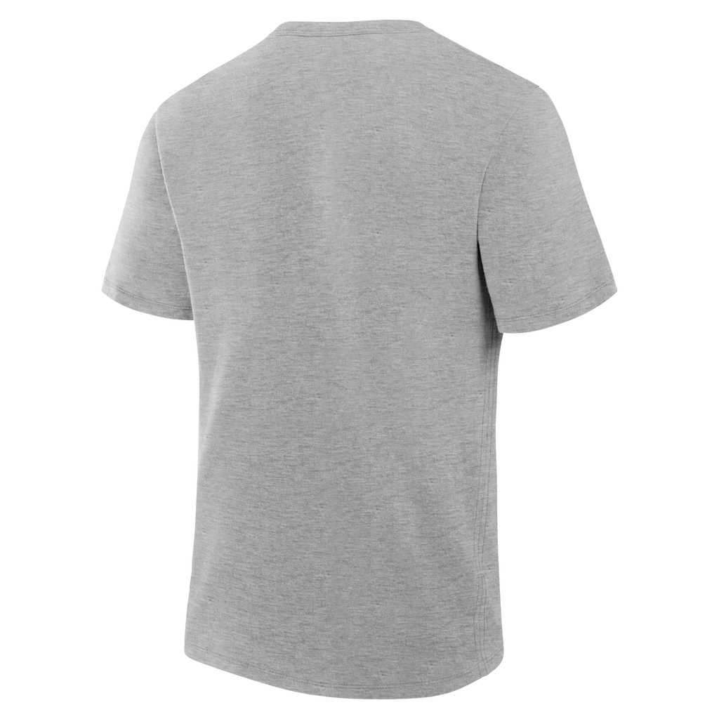 Gray t-shirt on a white background
