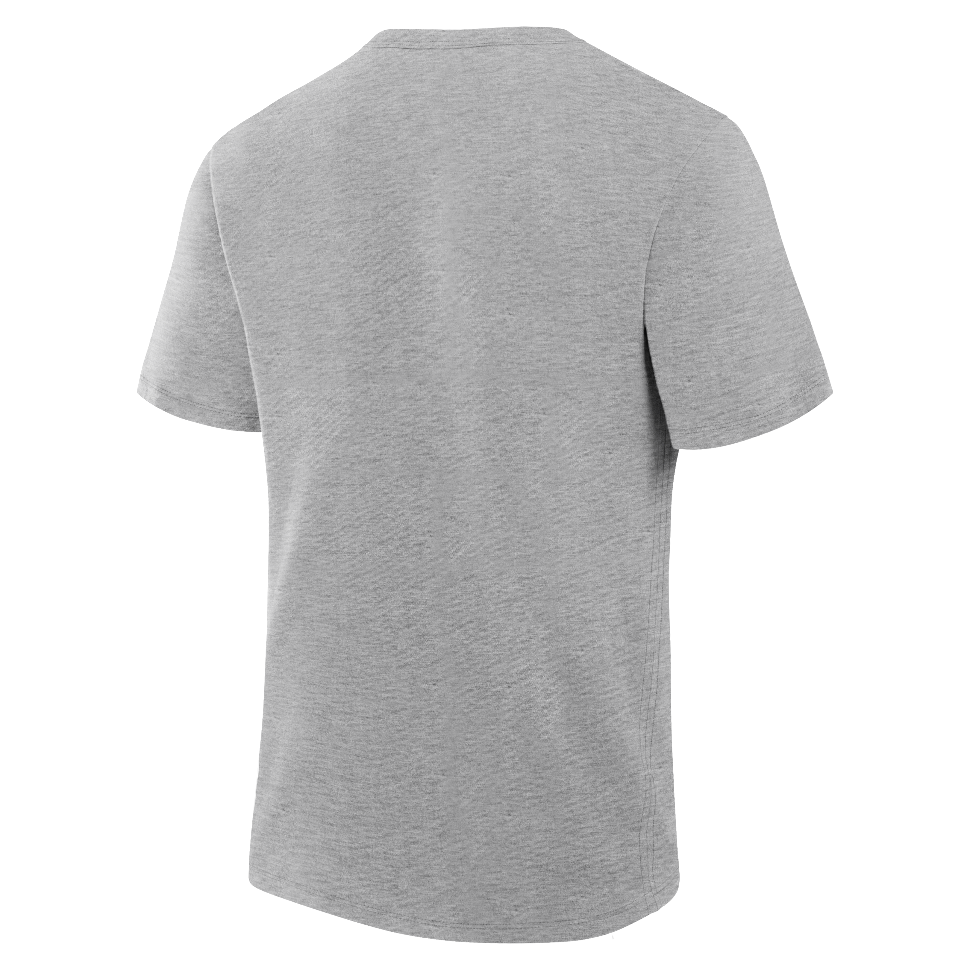 Gray t-shirt on a white background