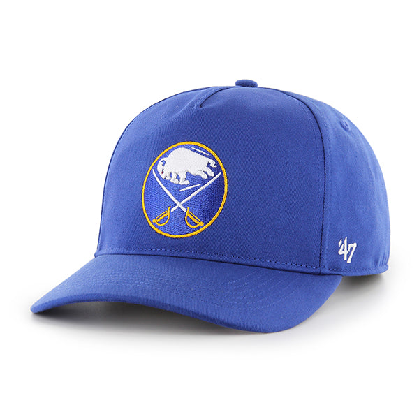 Blue cap with a logo and '47' brand on a white background