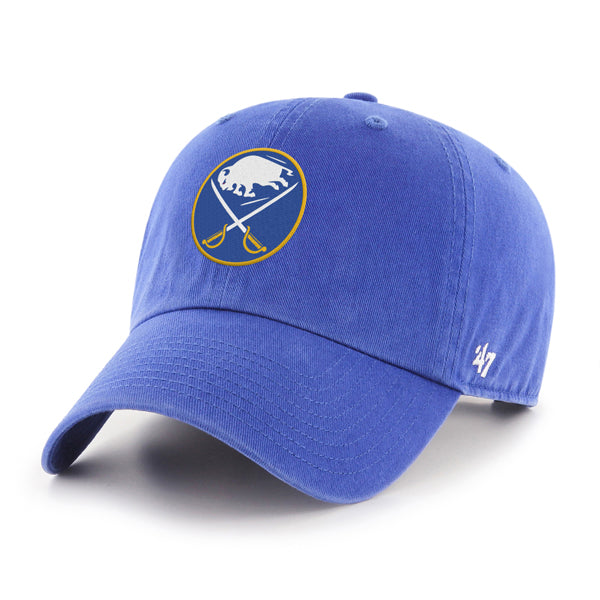 Blue cap with a logo and '47' brand on a white background