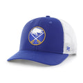 Buffalo Sabres 47 Brand Primary Logo Blue & White Trucker Hat