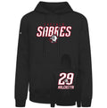 Black hoodie with 'Buffalo Sabres' logo and number 29 on a white background