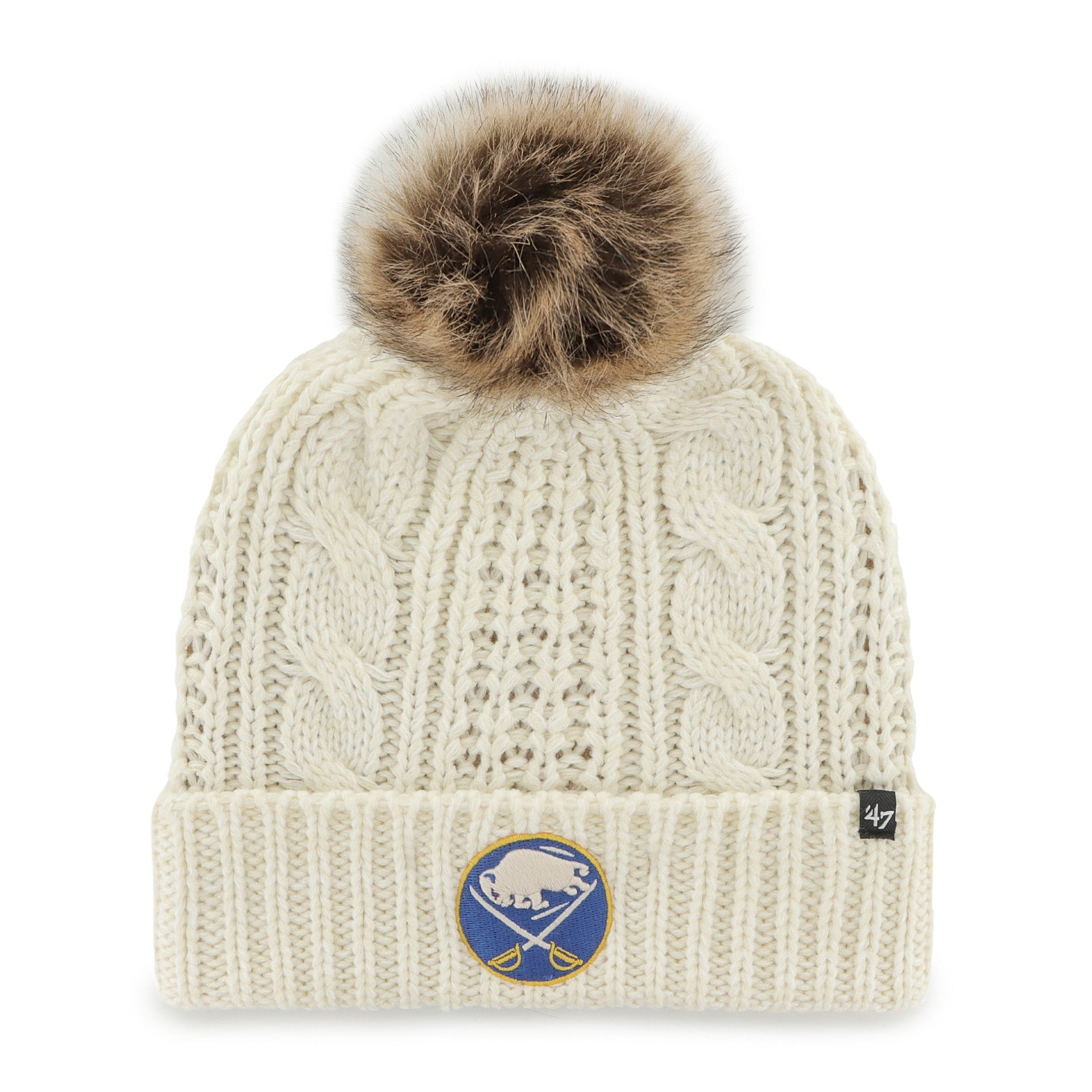 Buffalo Sabres Women's 47 Brand Meeko Knit Hat View 1