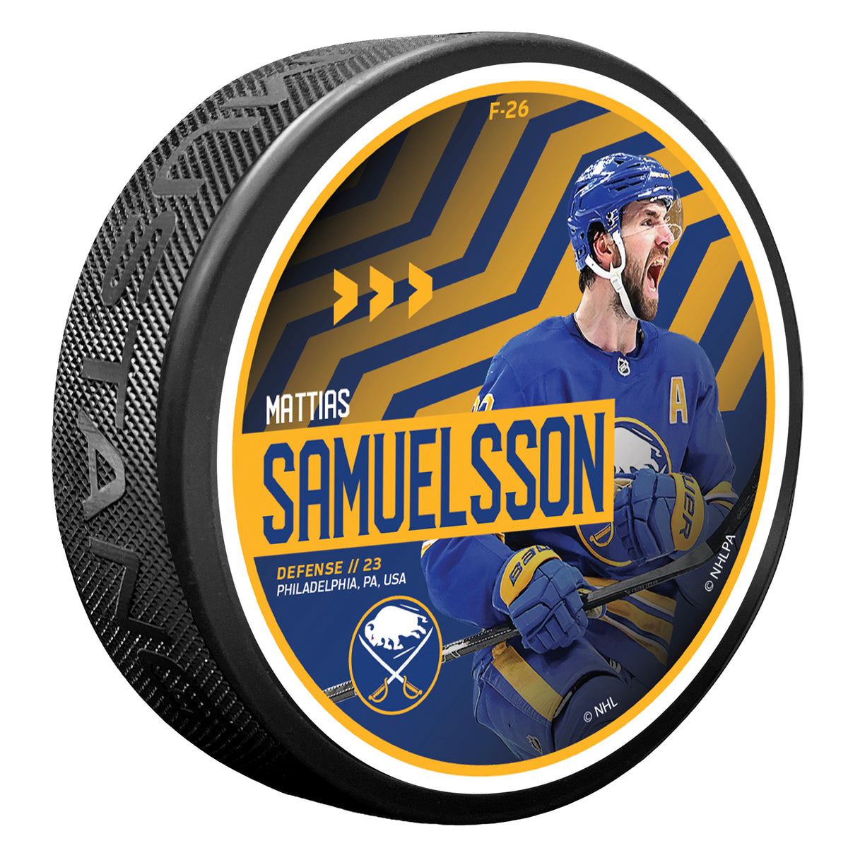 Buffalo Sabres Mystery Puck Series 1 - Powered By Mustang