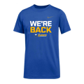Buffalo Sabres 2026 Playoffs "We're Back" T-Shirt - Royal Blue