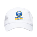 White cap with sports team logo and '2026 Playoffs' text on a white background